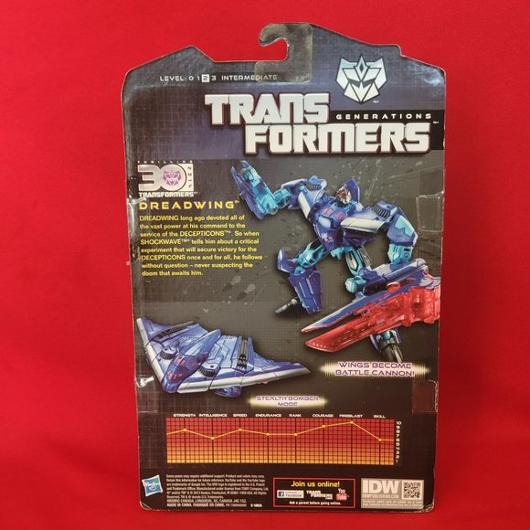 Transformers Generations Dreadwing Decepticor 2013 Action Figure - Picture 2 of 10